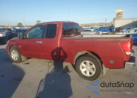 2004 Nissan Titan Xe z USA, uszkodzony, nr VIN 1N6AA06A84N590763